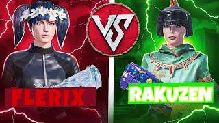 FLERIX  vs RAKUZEN  PUBG MOBILE #tdm