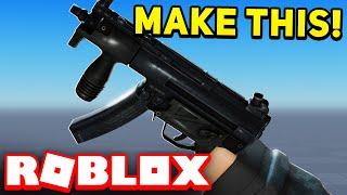 How to make a GUN VIEWMODEL in ROBLOX!