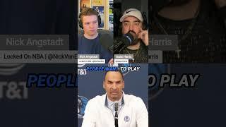 Nico Harrison when asked about free agents in Dallas #dallasmavericks #lockedonpodcast #mavs