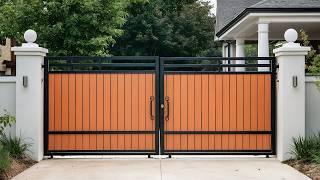 Top 200 Modern Iron Gates & House Exterior Designs 2024 | Front Wall Decoration Ideas