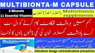 MULTIBIONTA-M CAPSULE | multivitamin minerals | multibionta capsule use | multivitamins