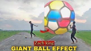 Recreating @Zach king's Giant  Ball Effect || OSM EDITz