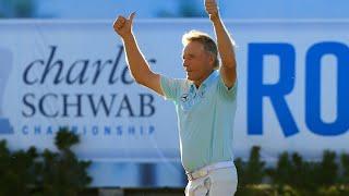 67-year-old Bernhard Langer's EPIC winning putt | Charles Schwab Cup | 2024