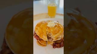 The Best Fluffy Pancakes Ever! Using Cake Flour Only! | Must-Try Breakfast Hack! #food #breakfast