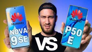 Huawei Nova 9 SE vs Huawei P50 E Comparison