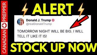 ALERT: GLOBAL TRADE WAR BEGINS TODAY! 12 HRS TO MAJOR TRUMP ADDRESS! FRENCH JETS FLY IN UKRAINE!!!