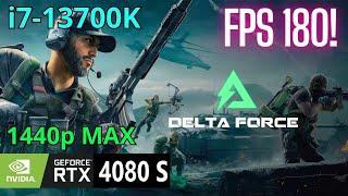 Delta Force RTX 4080 SUPER, i7-13700K, 1440p MAX Gameplay