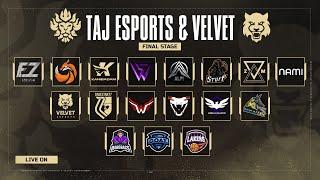 TAJ ESPORTS & VELVET FINAL 2 | PUBG MOBILE | KALAMBOOR