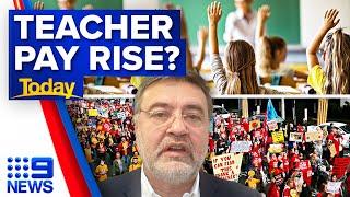 New plan could see teachers paid up to $130,000 amid staff shortages | 9 News Australia