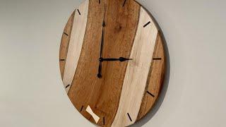 Wood Clock Build