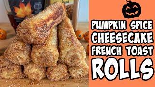 Pumpkin Spice French Toast Rolls Recipe tutorial #Shorts