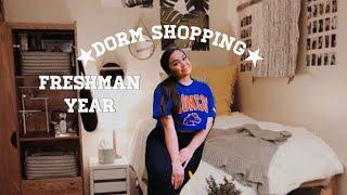 DORM SHOPPING| Freshman Year