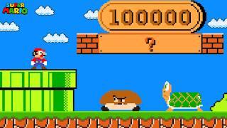 Super Mario Bros., but Things Get Longer