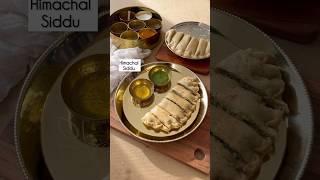 Himachal Siddu | Pahadi Breakfast | Recipe in comments #recipe#siddu#himachal#pahadi#shorts#viral