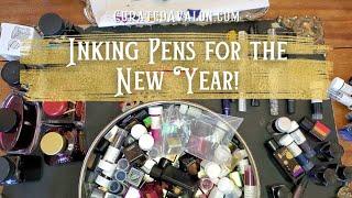 Random Ink Choice! Inking Fountain Pens for the New Year