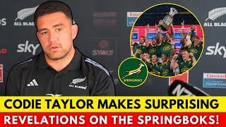 CODIE TAYLOR OPENS UP ABOUT THE SPRINGBOKS | SPRINGBOKS NEWS