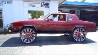 AceWhips.NET- Female's Oldsmobile Cutlass on 28" Bentchis by ARCTIC Wheelz