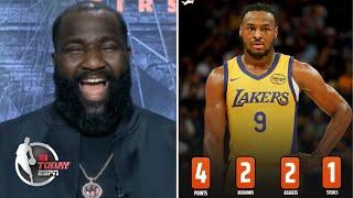 NBA Today | He is NOT ready for NBA - Perk gets brutally honest on Bronny James’ summer league debut