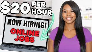 3 Hiring Immediately Work from Home Jobs Paying Up to $20 Per Hour!