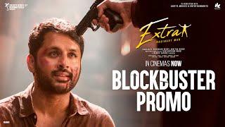 Extra Ordinary Man Blockbuster Promo | Nithiin | Sreeleela | Vakkantham Vamsi | Sreshth Movies