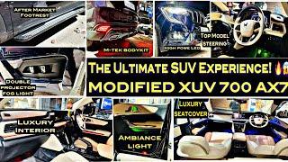 Xuv 700 AX7 Modified  Xuv700 MODIFICATION  Xuv 700 Mahindra Genuine Accessories