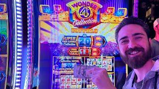 CHASING EVERY BONUS on this Wonder 4 Slot