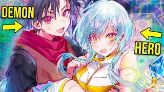 Isekai'd as OP Demon, He Confessed to Hero Girl & Made her His Wife! [1-2]