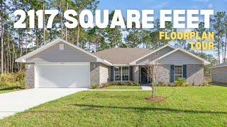 2117 Floorplan Tour | Palm Coast, FL | 4 Bed 3 Bath