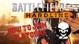 How to Join Platoons/Clans/Crew- Battlefield Hardline Xbox One/ PS4