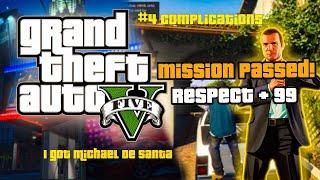 #4thmission GTA V Mission: Complications | Full Gameplay Walkthrough(100% Sure that so easy for you)