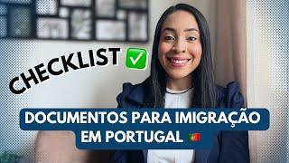 DOCUMENTOS PARA APRESENTAR NA IMIGRAÇÃO EM PORTUGAL - CRIANDO UM CHECKLIST | JACQUE OLIVEIRA