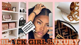 FEMININE RICH BLACK WOMEN LUXURY: LUXURY UNBOXING AND SHOPPING VLOGS COMPILATION | BLACK GIRL LUXURY