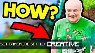 How to Change from Survival Mode to Creative Mode in Minecraft (1.20.4)  (1.19.4) (1.19.3)