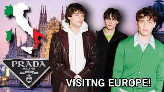 STURNIOLO TRIPLETS GO TO EUROPE VLOG !!!