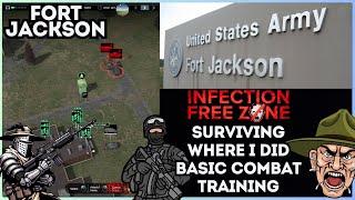 Defeating the Military! Fort Jackson Military Base! - Infection Free Zone Gameplay - 02