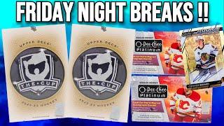 Friday Night Hockey Breaks !! - CUP CASES, Mixers & Platinum !!