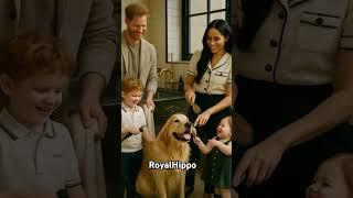 Prince Harry and kids washing the dog #dog #washing #fun #cute #happy #petlover #animals #pets #pet