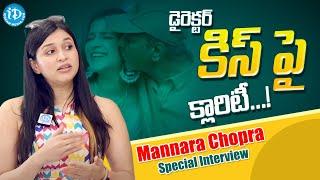 Mannara chopra Special Interview | Manara Chopra Gave Clarity about Director Kiss Her | iDrema Media