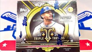 NEW RELEASE!  2024 TRIPLE THREADS BASEBALL CARDS IS BACK!