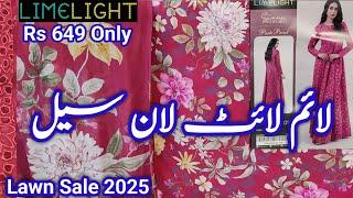 Limelight Lawn Sale 2025 || Limelight Eid Collection 2025 || Limelight