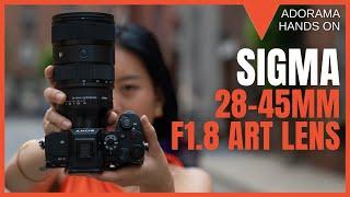 Sigma 28-45MM F1.8 DG DN ART Lens | Hands-on Portrait Photography