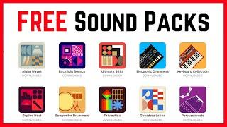 How to DOWNLOAD FREE sound packs in GarageBand iOS