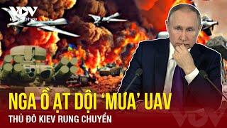 Toàn cảnh Quốc tế sáng 31/10:Nga trút UAV rung chuyển thủ đô Kiev;Tiết lộ “bí mật nhỏ” của ông Trump