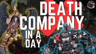 Let's paint a BLOOD ANGELS DEATH COMPANY in a day!