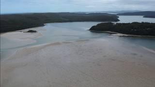 Smiths Lake NSW Australia - Aerial Views of a Disappearing Lake