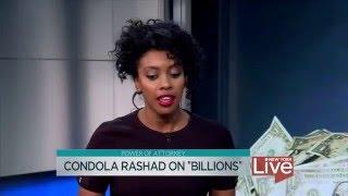 Condola Rashad on "Billions"