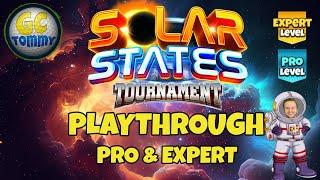 PRO EXPERT Playthrough, Hole 1-9 - Solar States Tournament! *Golf Clash Guide*