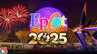 Epcot RIDES & ATTRACTIONS 2025 | Walt Disney World