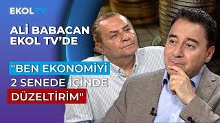 Ali Babacan: Cumhurbaşkanı Erdoğan'ın Eli İle Patlattığı Bir Enflasyon Var