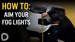 How to Aim Your Fog Lights | Elite Series Fogs from Diode Dynamics